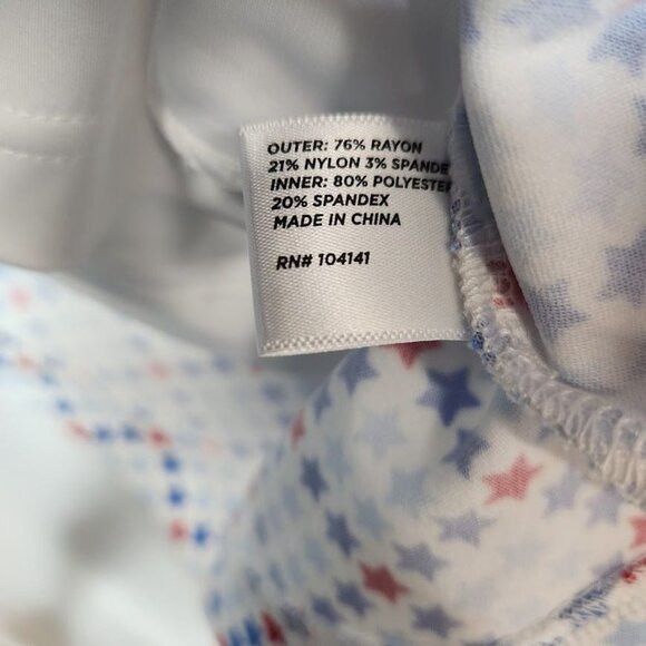 Lady Hagen Women's 17'' Tummy Control Golf Skort in Star Multi Plaid - Size S - Picture 5 of 11